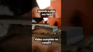 Como afiar uma faca