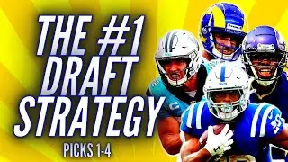 The BEST Early Round Draft Strategy (Picks 1-4) - 2022 Fantasy Football