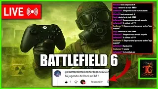 Me Chamaram de Hacker / live BF6 de CONTROLE Handcam No Aim Assist