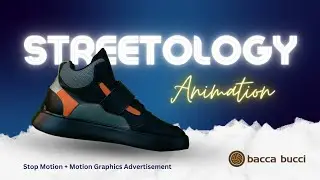 SNEAKERS Ad. | BACCA BUCCI | STREETOLOGY  | PRANAY AWASTHI #baccabucci #sneaker #animation #product