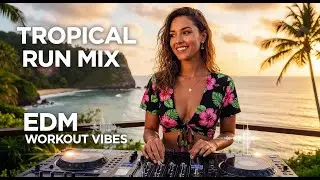 🔥 Tropical EDM Running Mix | High-Energy Workout Songs for Motivation & Focus (Calvin Harris Style)