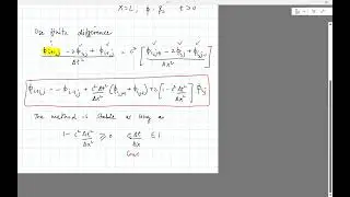 Numerics Lec10d: Hyperbolic Partial Differential Equations (Fall 2023)