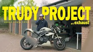 Installing a GRmoto Exhaust on my Speed Triple 1050 | Trudy Project
