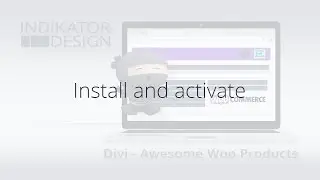 02 Install and activate - Divi &ndash; Awesome Woo Products