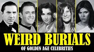 WEIRD Final Burial Details of Famous Golden Age Actors