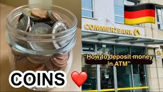 HOW TO DEPOSIT COINS IN ATM |🇩🇪GERMANY| ENGLISH