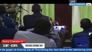 Pastor Ruthellen Davison from USA Preaching on CAMT - KENYA THANKS GIVING DAY