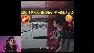 Bright fox 🥵 reacting Kaztro gaming  video and discord trolls 😂#kaztrogaming #brightfox #discord