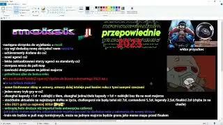 Miotek przepowiednie om&oacute;wienie
