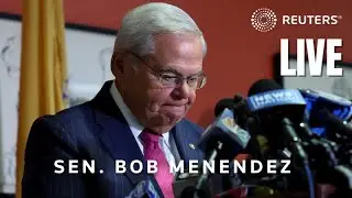 LIVE: US Senator Bob Menendez pleads not guilty to corruption charges