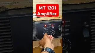 Mt 1201 Amplifier || Audiostandard mt 1201 Amplifier || mt 1601 amplifier || DJ amplifier || #dj