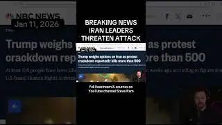 BREAKING NEWS: IRAN LEADERS THREATEN TO ATTACK US MILITARY & ASSETS