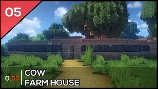 MINECRAFT HOUSE DESIGN | Cow Farmhouse  [Architecture showcase]