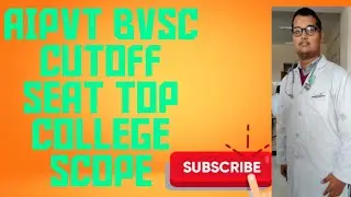 Bvsc complete knowledge (seat cutoff seats scope)