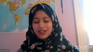 Zanaya Hussain reads at the 2020 Just Buffalo Writing Center Showcase