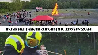 Zbýšovské hasičské pálení čarodějnic 2024