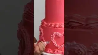 Barbie Cake! #cakemaking #cake #cakedesign #baking #barbie