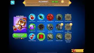 Bloons TD6 Duo Park Path, Impoppable Mode, Level 45 Moves Up to Level 47 After Round 100 Win