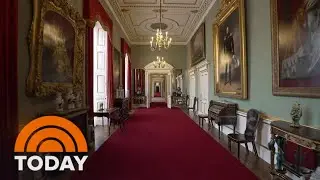 See Buckingham Palace's renovated east wing and historic balcony