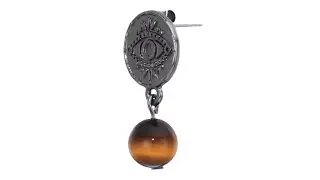Alex and Ani Evil Eye Coin Drop Earrings SKU: 9328082