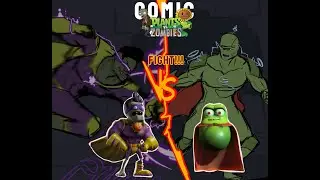 Plants Vs Zombies: 🟣SUPER CEREBROS 🆚️ SUPER FRIJOL🟢 ... &iexcl;FIGHT!🔥 (Comic videos) *Proyecto Martinez*