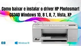 HP Photosmart C6340 Driver como instalar o driver da photosmart C6340