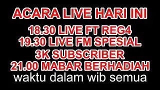 FREE FIRE - LIVE FT REG4 - LIVE FM SPESIAL 3K - LIVE MABAR BERHADIAH - CEK DESKRIPSI