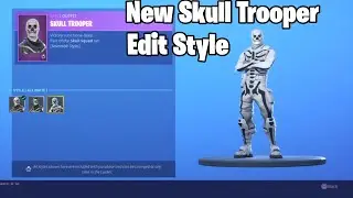 New Skull Trooper Edit Style! Fortnite Item Shop (22/10/19)