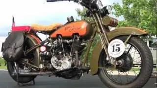 Motorcycle Cannonball 2012 | Buzz Kanter's 1929 Harley JDH