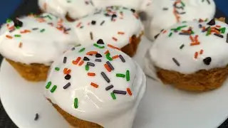 Maffins de calabaza #halloween #maffin #calabaza #receta 