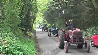 Longstock. Easter Tractor run. Sunday 20.04.2025.