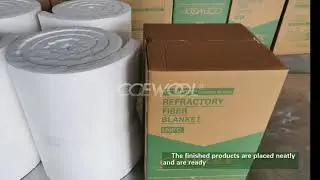 1260°C Refractory Ceramic Fiber Blanket | Global Shipment | CCEWOOL®