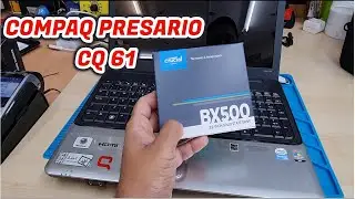 Обновление твердотельного накопителя Compaq Presario CQ61 с загрузкой через USB в 2021 году