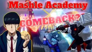 (ROBLOX)THE SECRET TO MASHLE ACADEMY'S COMEBACK REVEALED!