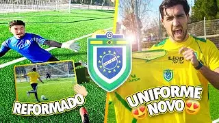 O NOVO CAMPO E NOVO UNIFORME DO OUSADIA FC!