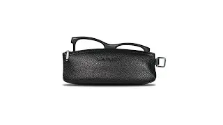&Eacute;tui &agrave; lunettes ANDY en cuir souple, compact et l&eacute;ger