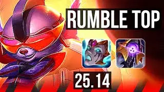 RUMBLE vs DARIUS (TOP) | KR Master | 25.14