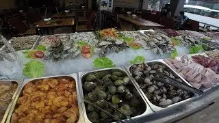 Nh&agrave; h&agrave;ng buffet hải sản thịt nướng 50 m&oacute;n tại Nha Trang