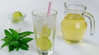 Sirop de menta cu lamaie | JamilaCuisine