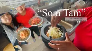 Dined in, My friend Thai Kitchen (green papaya salad)@Maryann Vlogs U.K. life