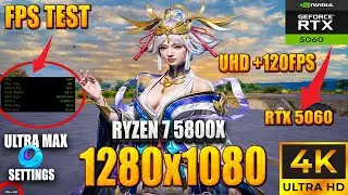 Is RTX 5060 Strong Enough for PUBG Mobile UHD + 120 FPS in 2025? - Surprising Results!