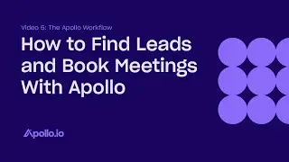 How to Find Leads and Book Meetings With Apollo