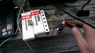 Camera Flashbulb Thermal Noise at X Band