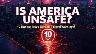 Is America Unsafe? 10 Nations Issue URGENT Travel Warnings!