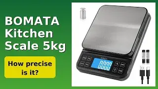 REVIEW (2025): BOMATA Kitchen Scale 5kg. ESSENTIAL details.