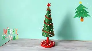 How to make DIY Christmas Tree | Christmas Trend | Christmas Decorations @craftswalker858