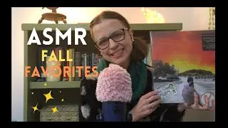 ASMR Fall Favorites 😊🍁🧡 Music, Self Care, Cozy Autumn Triggers (soft spoken ramble hangout)