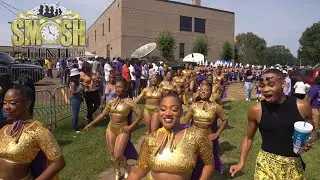 Alcorn S.O.D + Golden Girls Marching to the Stadium Homecoming 2021