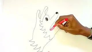 How to draw a Fox Easy step by step illustration 5 minute Palm Art  CBC Kids Quest