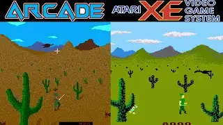 All Arcade Vs Atari XEGS Games Compared Side By Side